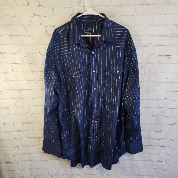 Men's Roper button down longsleeve shirt, size 3XL - Picture 1 of 3